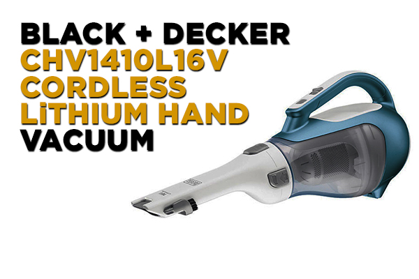 BLACK + DECKER CHV1410L 16V Cordless Lithium Hand Vac