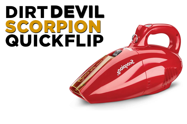 Dirt Devil Scorpion Quick Flip Corded Bagless Handheld Vacuum