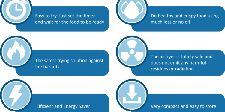 Top advantages of air fryers